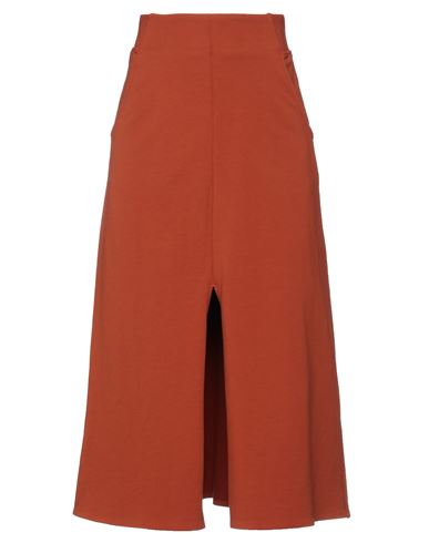 Midi-Rock Damen Lederfarben L Damen
