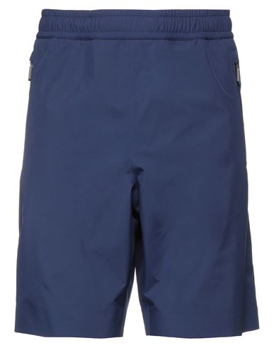 Moncler Grenoble Man Shorts & Bermuda Shorts Blue Size L Polyester