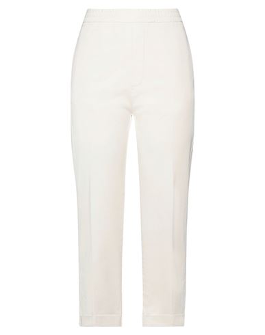 Barena Venezia Barena Woman Pants Ivory Size 8 Cotton, Elastane In White