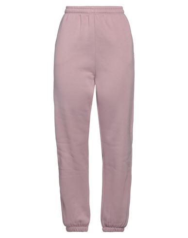 Champion Woman Pants Pastel Pink Size M Cotton, Polyester