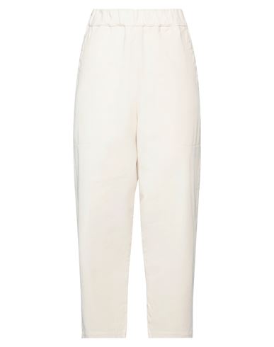 Barena Venezia Barena Woman Pants Ivory Size 8 Cotton, Elastane In White