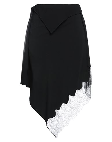 Givenchy Woman Midi Skirt Black Size 4 Viscose, Acetate