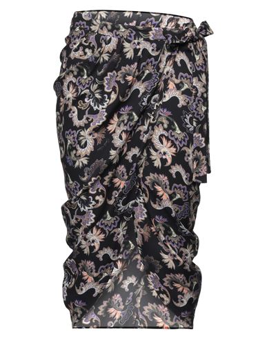 Gaelle Paris Gaëlle Paris Woman Midi Skirt Black Size 8 Viscose
