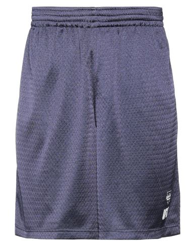 Used Future Man Shorts & Bermuda Shorts Navy Blue Size L Nylon