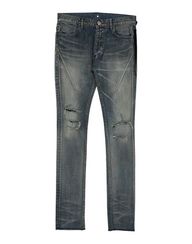 Shop Seigeki Man Jeans Blue Size 28 Cotton, Polyurethane