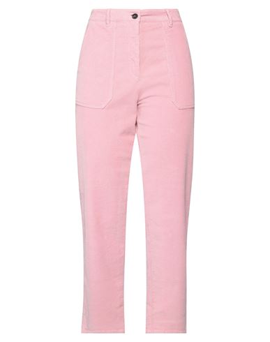 Shop Slowear Incotex Woman Pants Pink Size 8 Cotton, Elastane