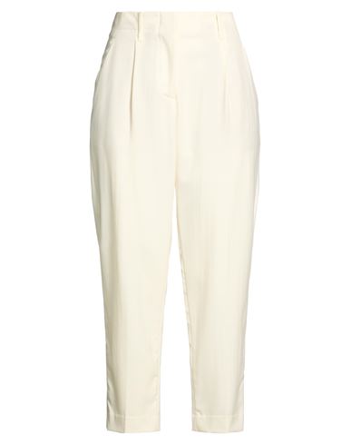 Incotex Woman Pants Cream Size 6 Virgin Wool In White
