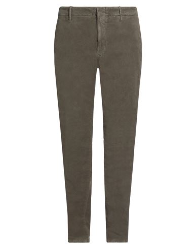 Incotex Man Pants Military Green Size 38 Cotton, Elastane