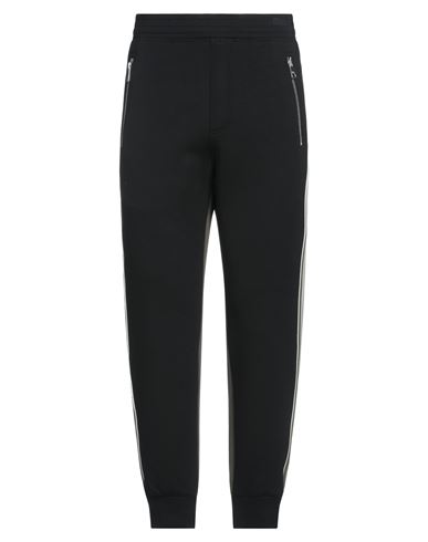 NEIL BARRETT NEIL BARRETT MAN PANTS BLACK SIZE 3XL VISCOSE, POLYURETHANE, ELASTANE, COTTON