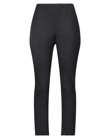 Antonelli Woman Pants Black Size 10 Polyester, Virgin Wool, Lycra