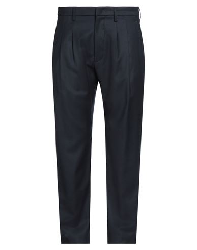 Dondup Man Pants Midnight Blue Size 31 Virgin Wool, Elastane In Blue