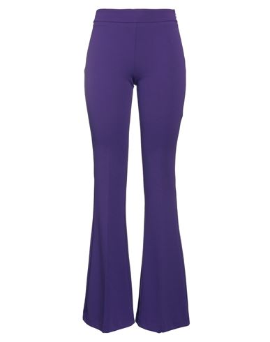 Aniye By Woman Pants Purple Size 10 Polyester, Elastane