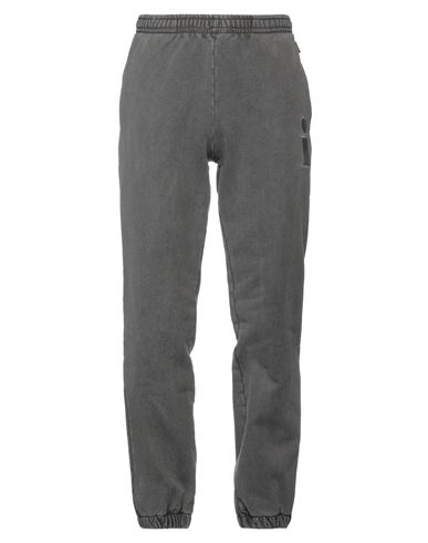 Shop Iuter Man Pants Lead Size Xl Cotton In Grey