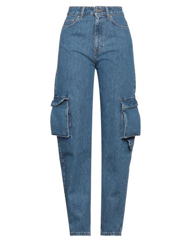 Remain Birger Christensen Woman Denim Pants Blue Size 29 Organic Cotton