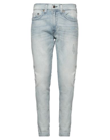 True Religion Man Jeans Blue Size 34w-32l Cotton, Elastane