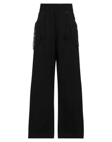 Gaelle Paris Gaëlle Paris Woman Pants Black Size 2 Viscose, Polyester, Polyamide