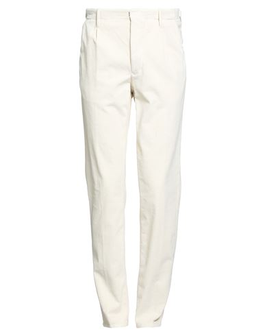 Incotex Slacks By Slowear Man Pants Ivory Size 31 Cotton, Elastane In Neutral