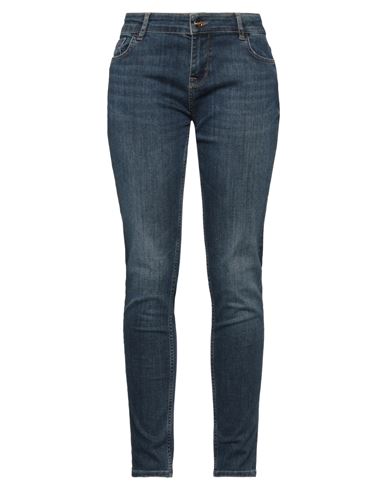 Blugirl Blumarine Woman Denim Pants Blue Size 8 Cotton, Lyocell, Elastane In Blue