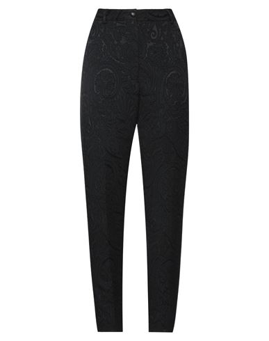 Dolce & Gabbana Woman Pants Black Size 6 Polyester, Polyamide, Elastane
