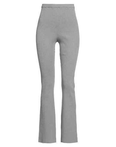 Rokh Woman Pants Grey Size M Rayon, Nylon