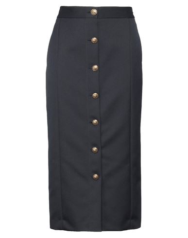 Golden Goose Golden Collection Virgin Wool Blend Pencil Skirt In Blue