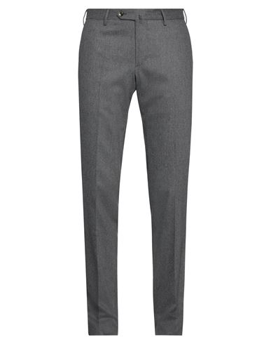 Shop Pt Torino Man Pants Grey Size 40 Virgin Wool, Elastane
