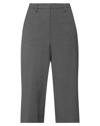 Alice Miller Woman Cropped Pants Lead Size 4 Polyester, Viscose, Elastane In Grey