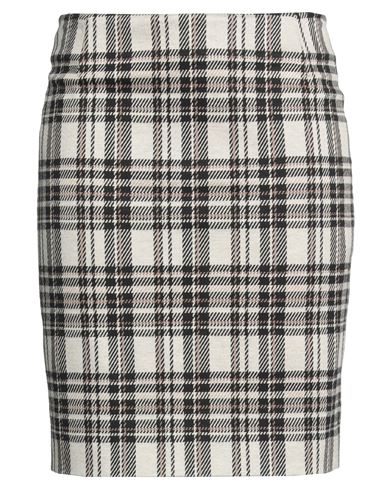 Akris Woman Mini Skirt Beige Size 14 Viscose, Polyamide, Elastane