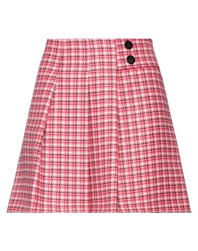 SIMONA CORSELLINI SIMONA CORSELLINI WOMAN MINI SKIRT FUCHSIA SIZE 10 POLYESTER, VISCOSE 