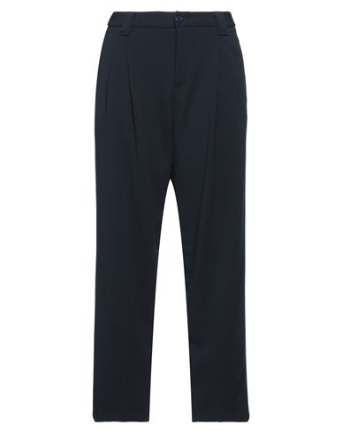Merci .., Woman Pants Midnight Blue Size 4 Polyester, Viscose, Elastane In Blue