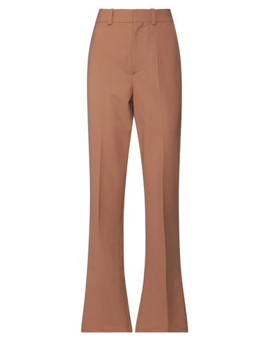 Aeron Woman Pants Brown Size 10 Recycled Polyester, Virgin Wool, Elastane
