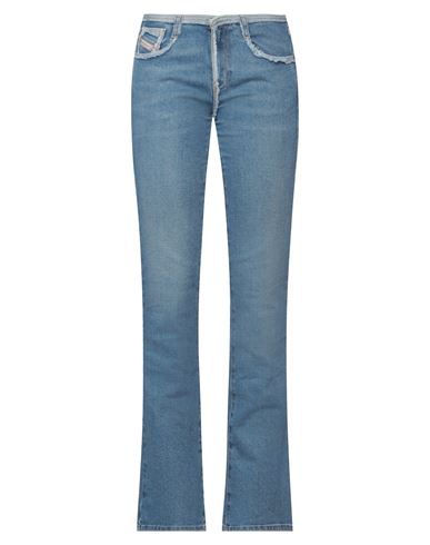 Diesel Woman Jeans Blue Size 30w-32l Cotton, Polyester, Elastane