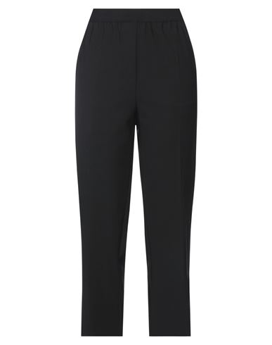 Jucca Woman Pants Black Size 10 Polyester, Virgin Wool, Elastane In Black