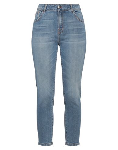 Compagnia Italiana Woman Jeans Blue Size 6 Cotton, Elastane