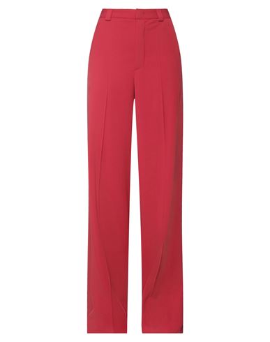 Red Valentino Woman Pants Red Size 2 Viscose, Virgin Wool, Elastane