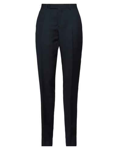 Dior Woman Pants Midnight Blue Size 16 Wool, Mohair Wool