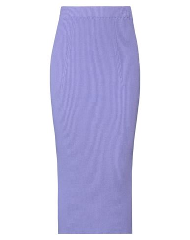 Vicolo Woman Midi Skirt Light Purple Size Onesize Viscose, Polyester