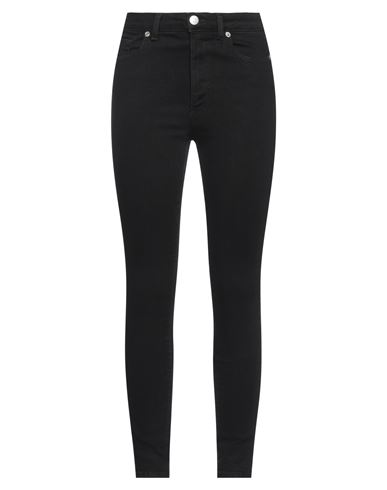 Twinset Woman Jeans Black Size 28 Cotton, Polyester, Elastane