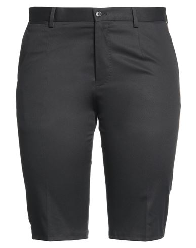 Dolce & Gabbana Woman Shorts & Bermuda Shorts Black Size 10 Cotton, Elastane