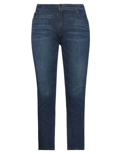 Shop Replay Woman Jeans Blue Size 32w-28l Cotton, Modal, Polyester, Elastane