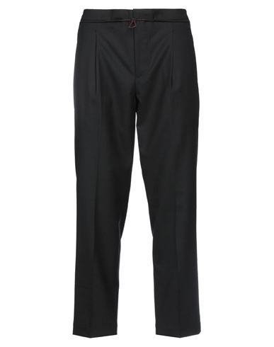 Siviglia Man Pants Black Size 34 Polyester, Virgin Wool, Elastane