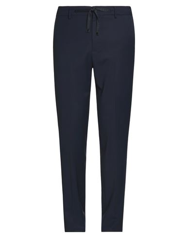 Brian Dales Man Pants Midnight Blue Size 38 Polyester, Wool, Lycra