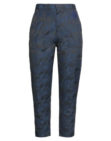 Koché Woman Pants Midnight Blue Size M Polyamide, Polyester, Silk