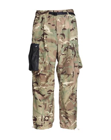 Lc23 Camo Cargo Pants Man Pants Military Green Size Xl Polyamide