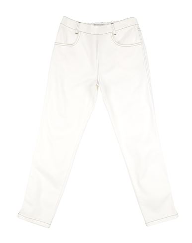 Philosophy Di Lorenzo Serafini Babies'  Toddler Boy Pants White Size 4 Cotton, Elastane