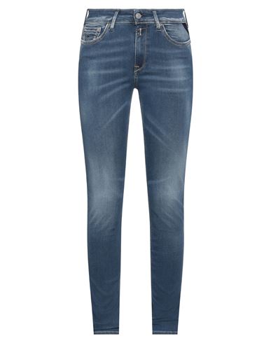 Replay Woman Jeans Blue Size 28w-30l Cotton, Polyester, Elastane