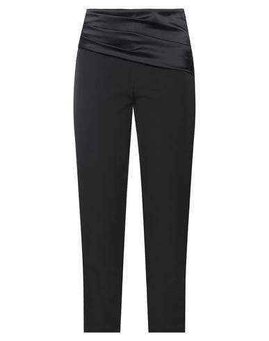 Vanessa Scott Woman Pants Black Size S Polyester, Elastane