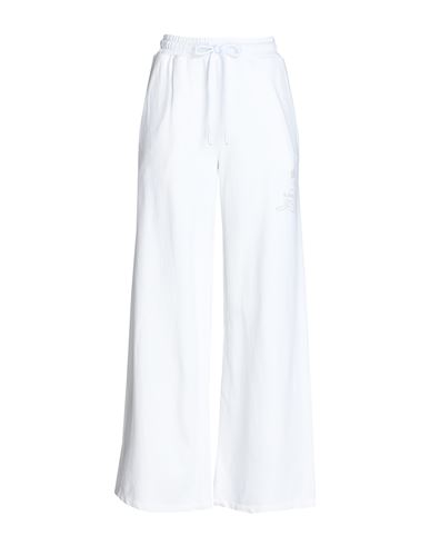 Kangol Woman Pants White Size L Cotton
