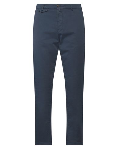 Shop Briglia 1949 Man Pants Navy Blue Size 33 Cotton, Elastane
