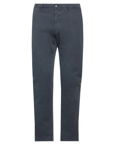 Incotex Man Pants Slate Blue Size 35 Cotton, Elastane